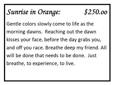 Sunset in Orange